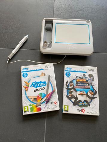 Wii u draw tablet met 2 spellen beschikbaar voor biedingen