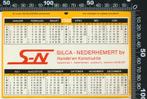 Sticker: Silca Handel en Konstrktie - 1980 - Nederhemert, Verzenden, Zo goed als nieuw, Bedrijf of Vereniging