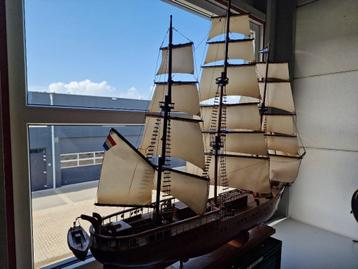 modelbouw 3 master zeilschip Stad Weesp. beschikbaar voor biedingen