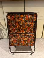 1 persoons inklapbaar logeerbed, Huis en Inrichting, Ophalen, Bruin, Eenpersoons, Zo goed als nieuw