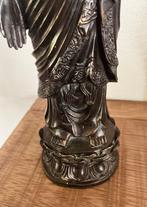 Antieke Boeddha / Buddha - prachtig gepatineerd brons - 40cm, Verzenden