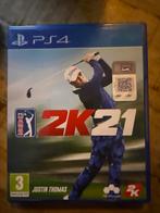 PS4 PGA Tour 2K21, Ophalen of Verzenden, Zo goed als nieuw, Zonder controller, Original