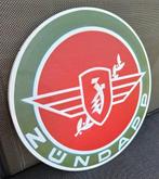 Zündapp Oldtimer Bromfiets Metalen Reclame Bordje, Verzamelen, Merken en Reclamevoorwerpen, Ophalen of Verzenden, Zo goed als nieuw