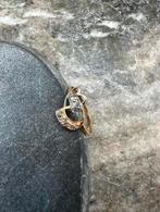 18k Gouden Tricolor Ring met zirkonia, Ophalen of Verzenden, Nieuw, Goud, Dame