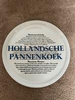 Vintage Hollandsche Pannenkoek Bord, Gebruikt, Ophalen of Verzenden, Bord(en), Overige stijlen