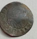 Double Tournois 1639 Frankrijk Lodewijk XIII Antieke Munt, Ophalen of Verzenden