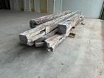 4 oud eiken balken tot 4 meter lang. Circa 20x20cm., Ophalen, Gebruikt, 250 cm of meer, Balken