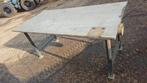 Stalen werkbank, Ophalen, Rechthoekig, Hout