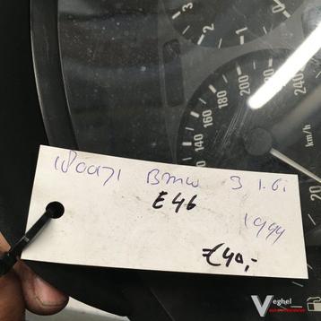 BMW  E46 1.6i 1999 1800171    Km Tellerklok 8 386 092 beschikbaar voor biedingen