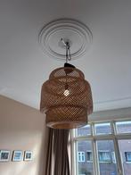 Gewoven hanglamp, Huis en Inrichting, Lampen | Kroonluchters, Ophalen, Zo goed als nieuw