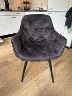 5 mooie grijze eetkamerstoelen te koop., Huis en Inrichting, Stoelen, Ophalen, Gebruikt, Grijs, Vijf, Zes of meer stoelen