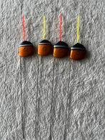 adv 183 / NIEUW serie 4 vlagdobbers TUBERTINI 5 en 6 gr, Ophalen of Verzenden, Nieuw, Dobber of Lood