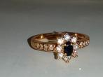 Vintage ring, Verzenden, Overige materialen, Ring, Met edelsteen