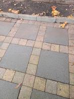 Gebruikte tegels/stenen - 7.5m²  10x10 30x30, Ophalen, Gebruikt, Beton, Terrastegels