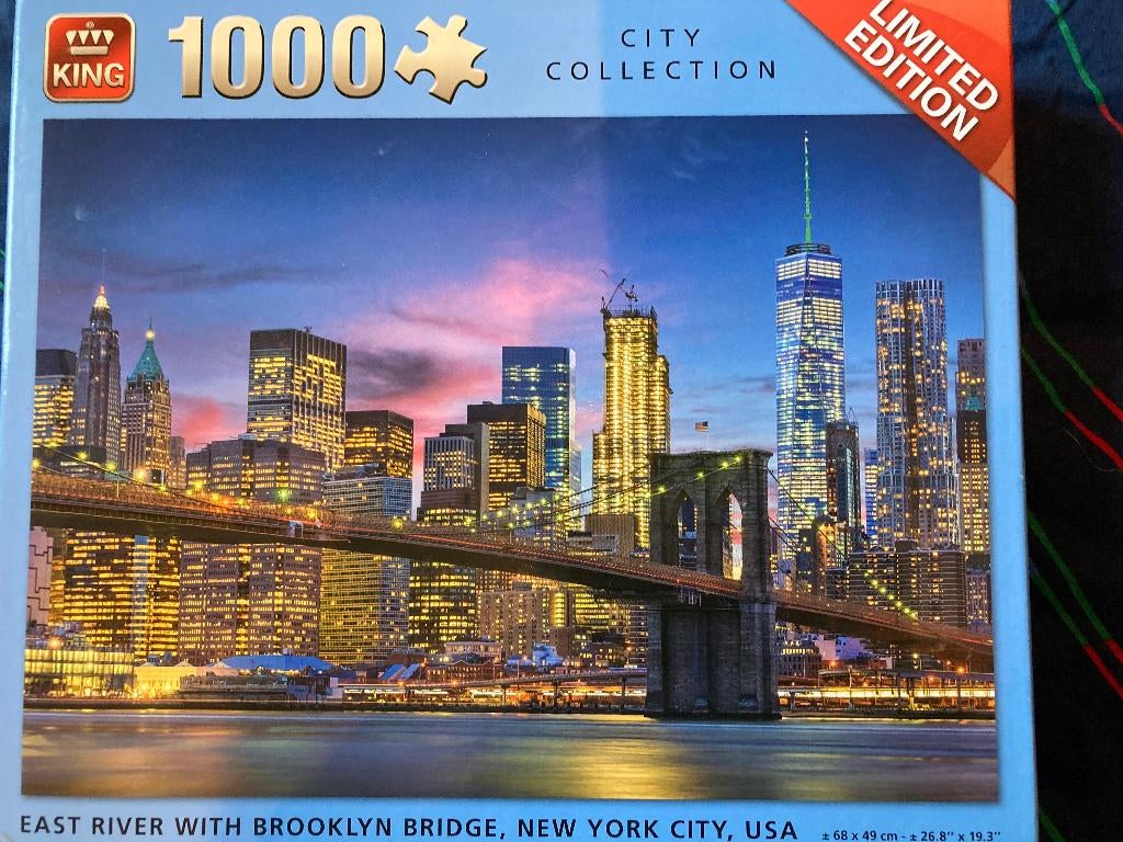 Diverse Legpuzzels vanaf 1 euro van King, Ophalen, 500 t/m 1500 stukjes, Gebruikt, Legpuzzel