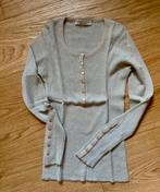 Brunello Cucinelli Cashmere Shirt, Beige, Ophalen of Verzenden, Zo goed als nieuw, Korte mouw