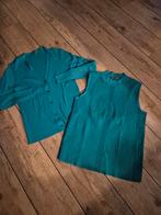 Nieuwe Groene Set - Vest en Top expresso maat xxl, Kleding | Dames, Truien en Vesten, Ophalen of Verzenden, Nieuw, Maat 46/48 (XL) of groter