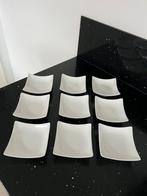Nieuw / Set van 11 witte vierkante kommen, Ophalen of Verzenden, Nieuw
