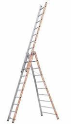 Reform Ladder 3x10 treden A Trap, Gebruikt, Jan wellink, Ophalen of Verzenden, Ladder