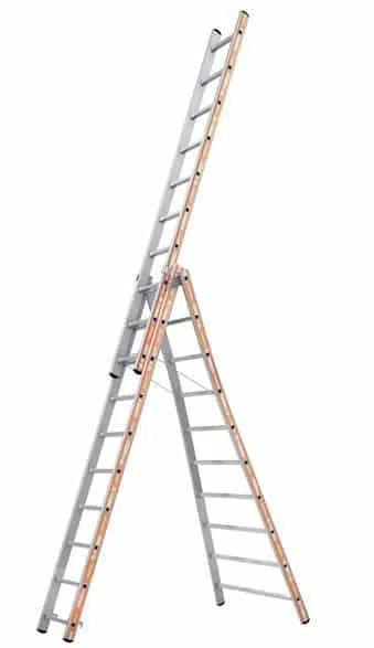 Reform Ladder 3x10 treden A Trap, Doe-het-zelf en Verbouw, Ladders en Trappen, Gebruikt, Ladder, 4 meter of meer, Opvouwbaar of Inschuifbaar