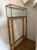 Groot aquarium/terrarium 100x32x22cm, Dieren en Toebehoren, Vissen | Aquaria en Toebehoren, Ophalen, Zo goed als nieuw, Leeg aquarium