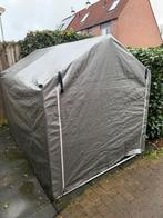 Fietsentent / opbergtent, Ophalen, Gebruikt