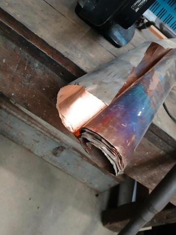 Rol Latoen Koper - 90cm Breed - 3 Meter beschikbaar voor biedingen