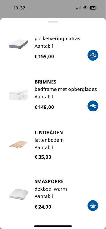 IKEA bed - Nieuwstaat! - afbeelding 5