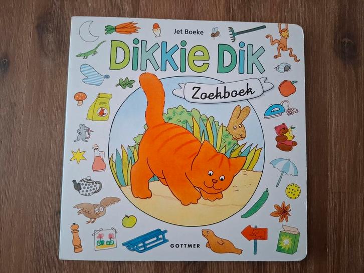 Jet Boeke - Dikkie Dik zoekboek - vanaf 2 jaar, Boeken, Kinderboeken | Baby's en Peuters, Gelezen, Ophalen of Verzenden