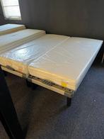 180x200 Elektrische tempur schotelbodems met matrassen, Ophalen, Overige materialen, Eenpersoons, Nieuw