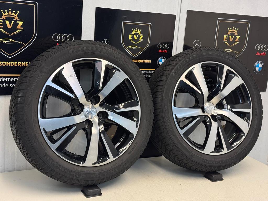 Peugeot origineel 2 reservebanden All-Seasons 205/50R17 2018, Gebruikt, Banden en Velgen, 17 inch, All Season