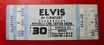 Originele "Elvis Presley Concert Ticket" '77 Ashville, Ophalen of Verzenden, Zo goed als nieuw, Foto of Kaart