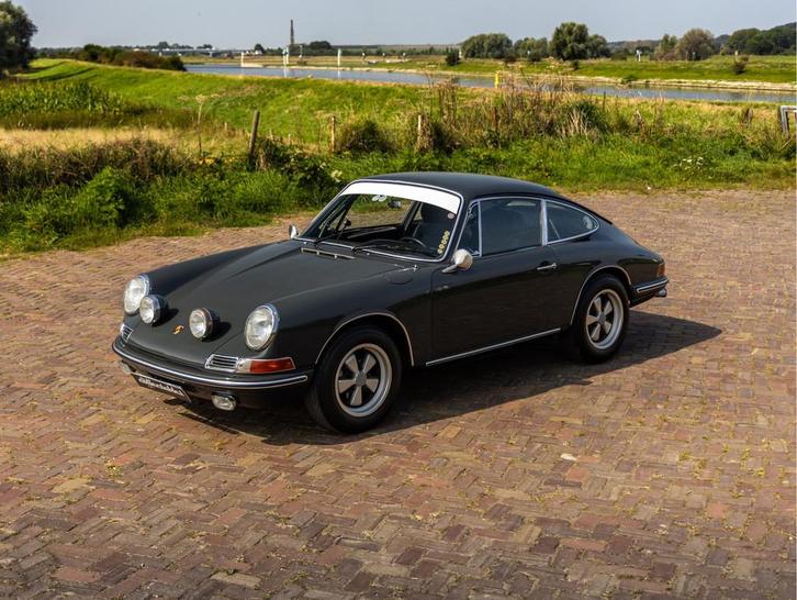 Porsche 911 2.0 Rally (bj 1966), Auto's, Oldtimers, Bedrijf, Te koop, Porsche, Benzine, Coupé, Handgeschakeld, Geïmporteerd, Zilver of Grijs