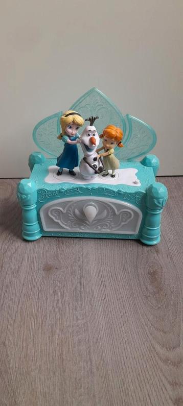 Te koop frozen muziek sieraden doosje ( Anna en Elsa)