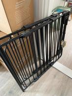 Safety Door traphekje 2x mat zwart, Kinderen en Baby's, Traphekjes, Ophalen, 100 tot 115 cm, Zo goed als nieuw, Metaal of IJzer