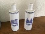 Vintage Topoca Holland Olie & Azijn Flessen, Wit, Aardewerk of Porselein, Ophalen of Verzenden, Zo goed als nieuw