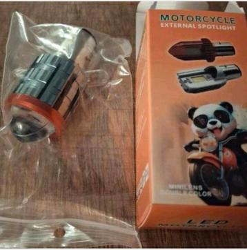 Super Felle Scooter Lamp BA20D Nieuw (Angel Eye) beschikbaar voor biedingen