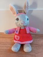 Peter rabbit pieter konijn roze rood jurk lily bobtail, Ophalen of Verzenden, Gebruikt, Konijn