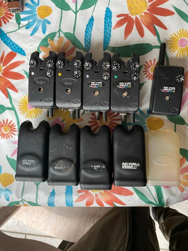 Delkim Txi Plus Set + Ontvanger - Gebruikt, Watersport en Boten, Hengelsport | Karpervissen, Gebruikt, Complete set, Ophalen
