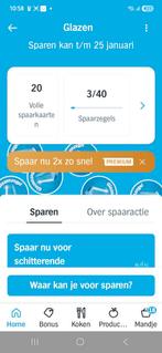 AH glaszegels. Digitaal €2 per vol boekje, Verzamelen, Supermarktacties, Albert Heijn, Ophalen of Verzenden