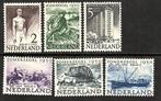 592Nvph 550-555 zomerzegels 1950 ongebruikt zie scan, Postzegels en Munten, Postzegels | Nederland, Ophalen of Verzenden, Na 1940