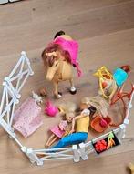 Barbie paarden en poney set, Kinderen en Baby's, Speelgoed | Poppen, Zo goed als nieuw, Ophalen, Barbie