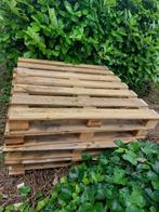 Houten pallets, 3 stuks, gratis, Doe-het-zelf en Verbouw, Hout en Planken, Ophalen, Gebruikt, 50 mm of meer, Minder dan 200 cm