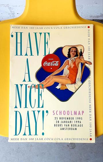 Coca-Cola documentatie map / school map beschikbaar voor biedingen