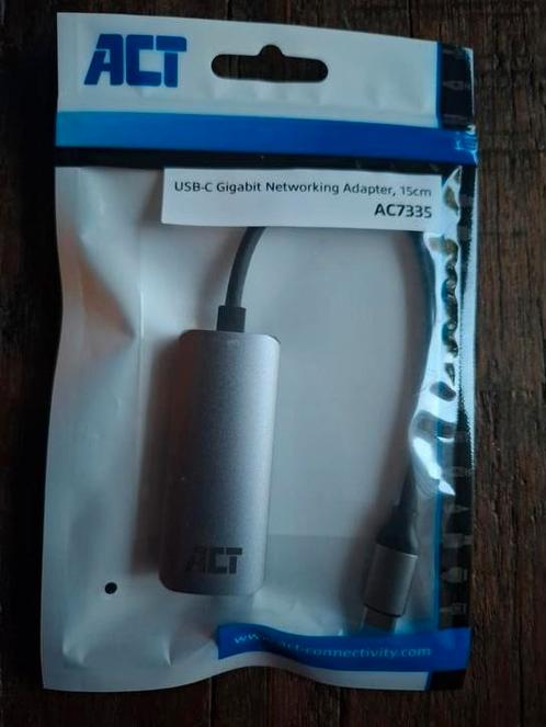 USB-C Gigabit netwerk adapters NIEUW, Computers en Software, Pc- en Netwerkkabels, Nieuw, Ophalen of Verzenden
