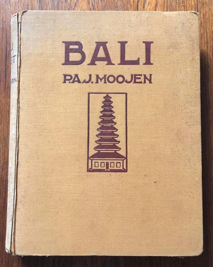 Kunst op BALI (Bouwkust 1920) P.A.J Mooien Indië Indonesië, Antiek en Kunst, Kunst | Niet-Westerse kunst, Verzenden