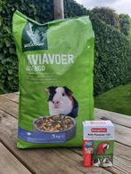 Caviavoer 5kg en anti parasiet, ongebruikt, Dieren en Toebehoren, Dierenvoeding, Knaagdier of Konijn, Ophalen of Verzenden