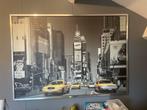 New York Taxi Foto/Poster in lijst, Huis en Inrichting, Woonaccessoires | Schilderijen, Tekeningen en Foto's, Ophalen, Gebruikt