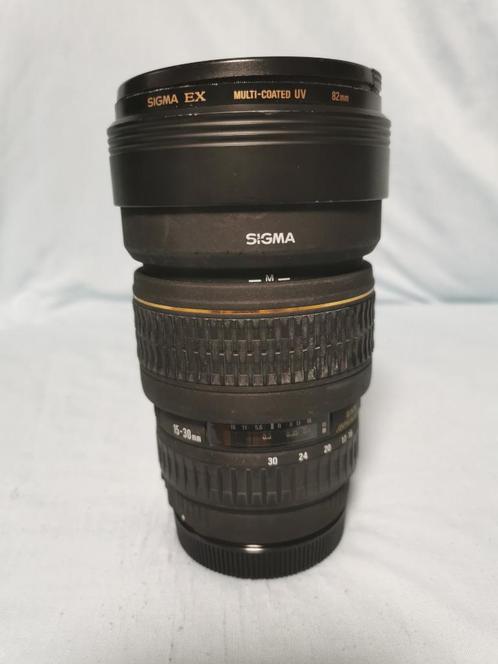 Sigma UltraGroothoek Zoomlens 15-30mm EX Aspherical IF voor, Audio, Tv en Foto, Fotografie | Lenzen en Objectieven, Gebruikt, Groothoeklens