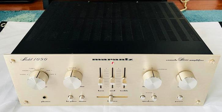 Marantz 1090 Stereo Versterker - Werkend!, Audio, Tv en Foto, Versterkers en Receivers, Gebruikt, Stereo, Minder dan 60 watt, Marantz